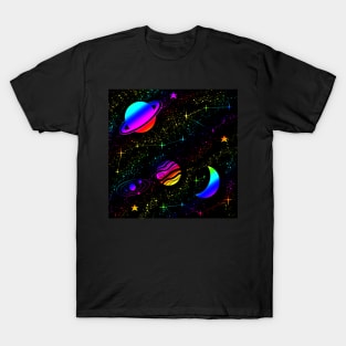 Colorful space T-Shirt